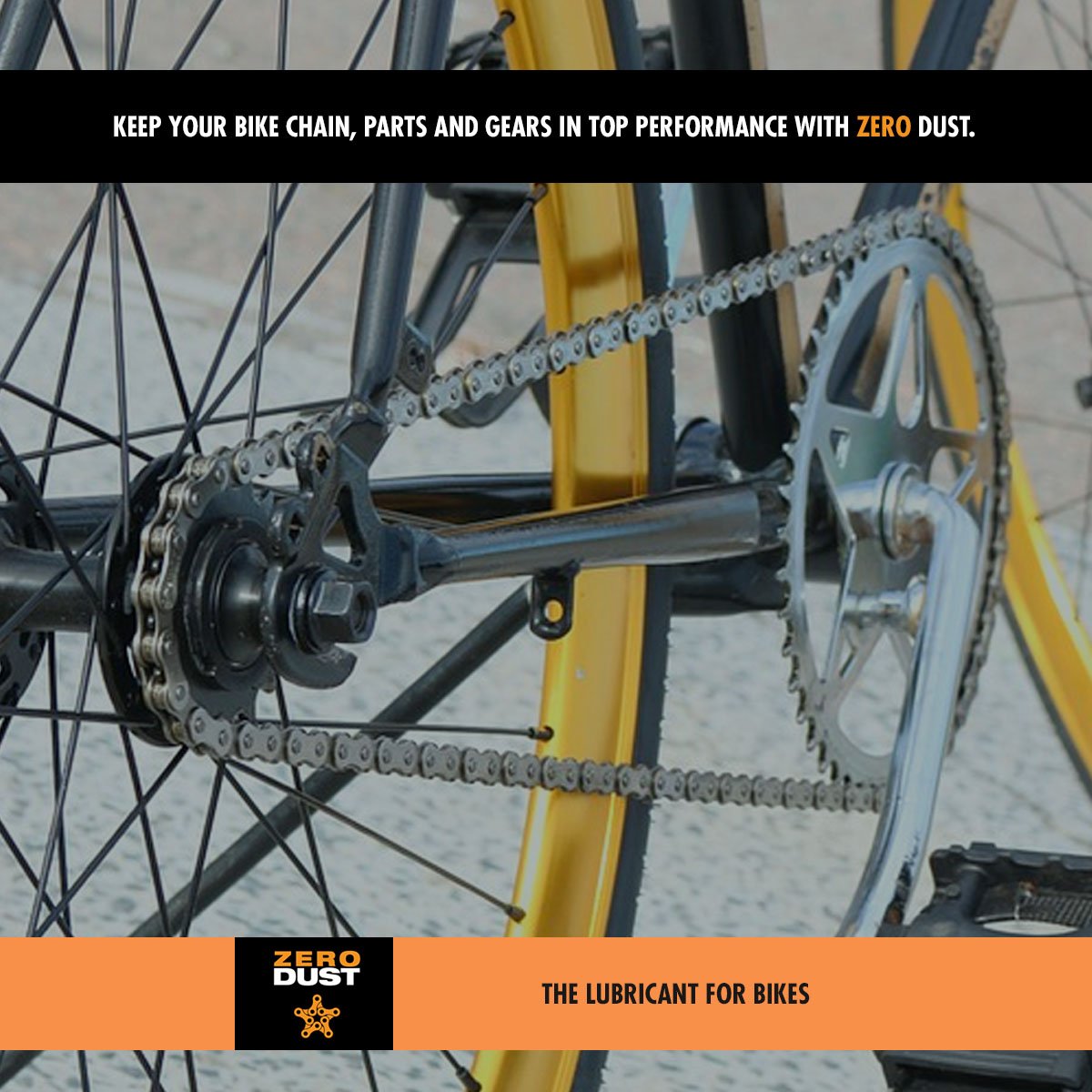 ZeroDust Chain Lube (180 ml - dosage for workshop or competition)