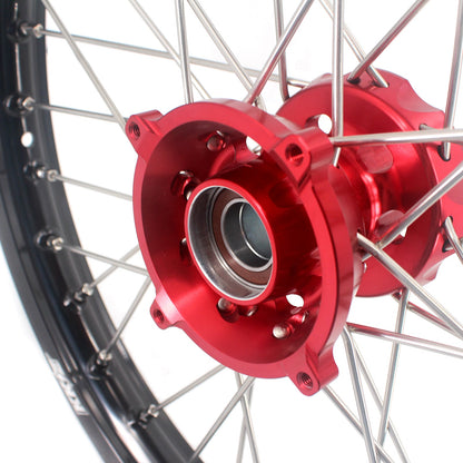 KKE 17/14 Factory Size Kids Big Wheels Rims Fit KTM SX 85 2025-2026 GAS GAS MC85 Red