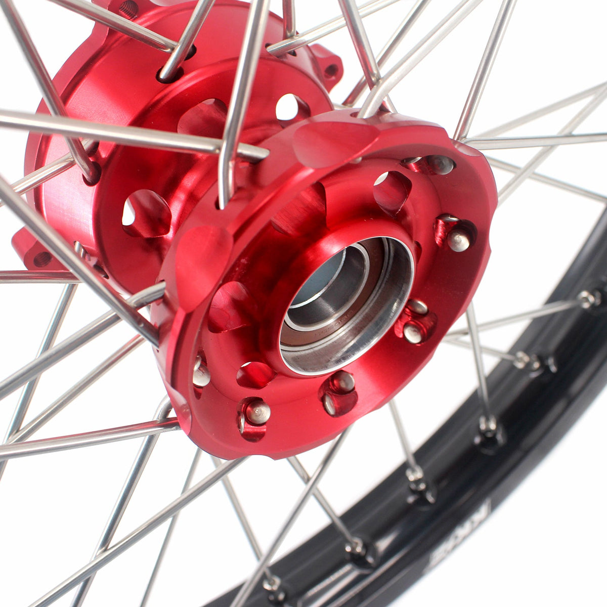 KKE 17/14 Factory Size Kids Big Wheels Rims Fit KTM SX 85 2025-2026 GAS GAS MC85 Red