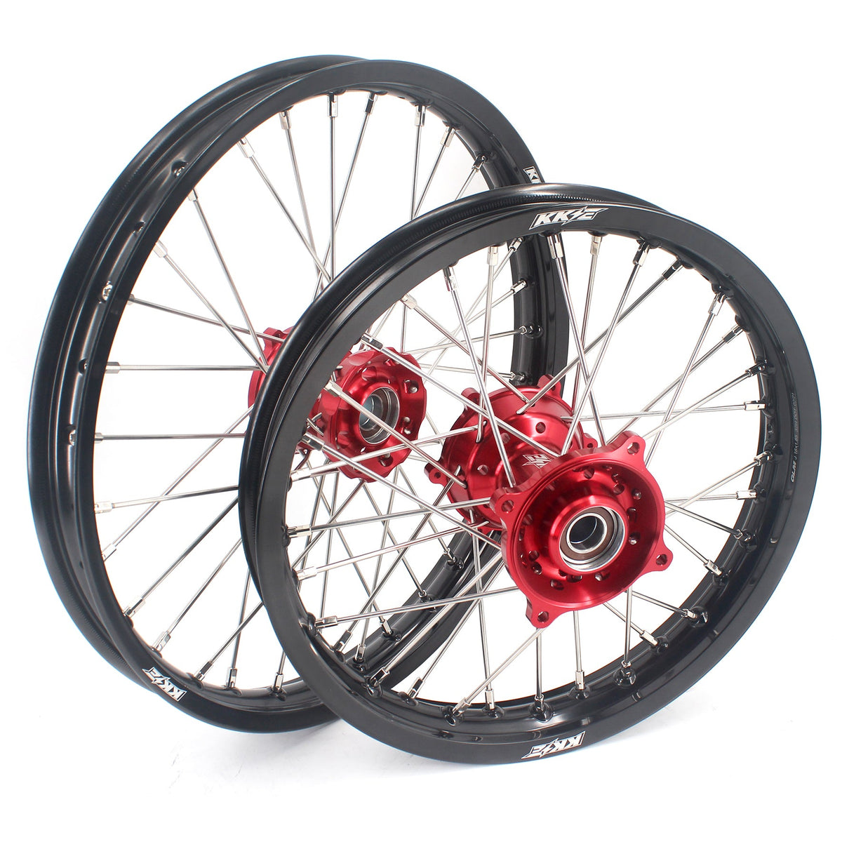 KKE 19/16 Factory Size Kids Big Wheels Rims Fit KTM SX 85 2025-2026 GAS GAS MC85 Red