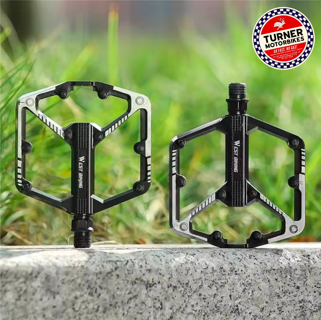 Bicyle pedals - alloy platform