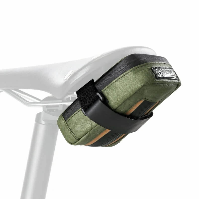 ROAD TO SKY Recycled Tire Mini Bike Saddle Bag - 0.4L