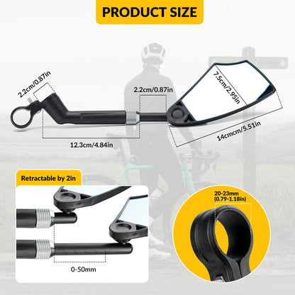 Anti-Glare Bike Mirror
