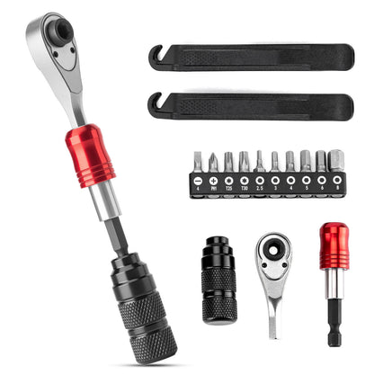 72-Tooth Bike Ratchet Wrench Set