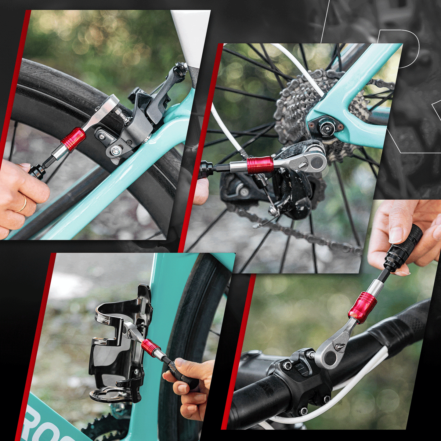 72-Tooth Bike Ratchet Wrench Set