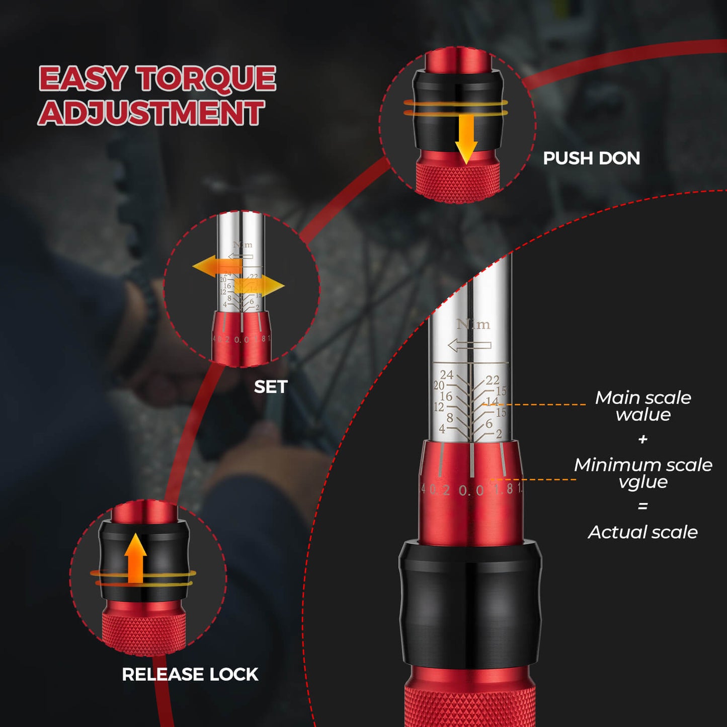 Adjustable Torque Wrench Set