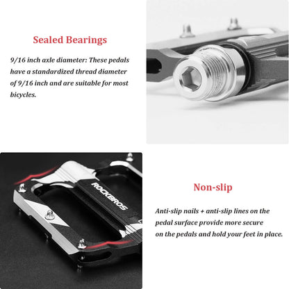 Aluminum Alloy Bearing Pedals - K306