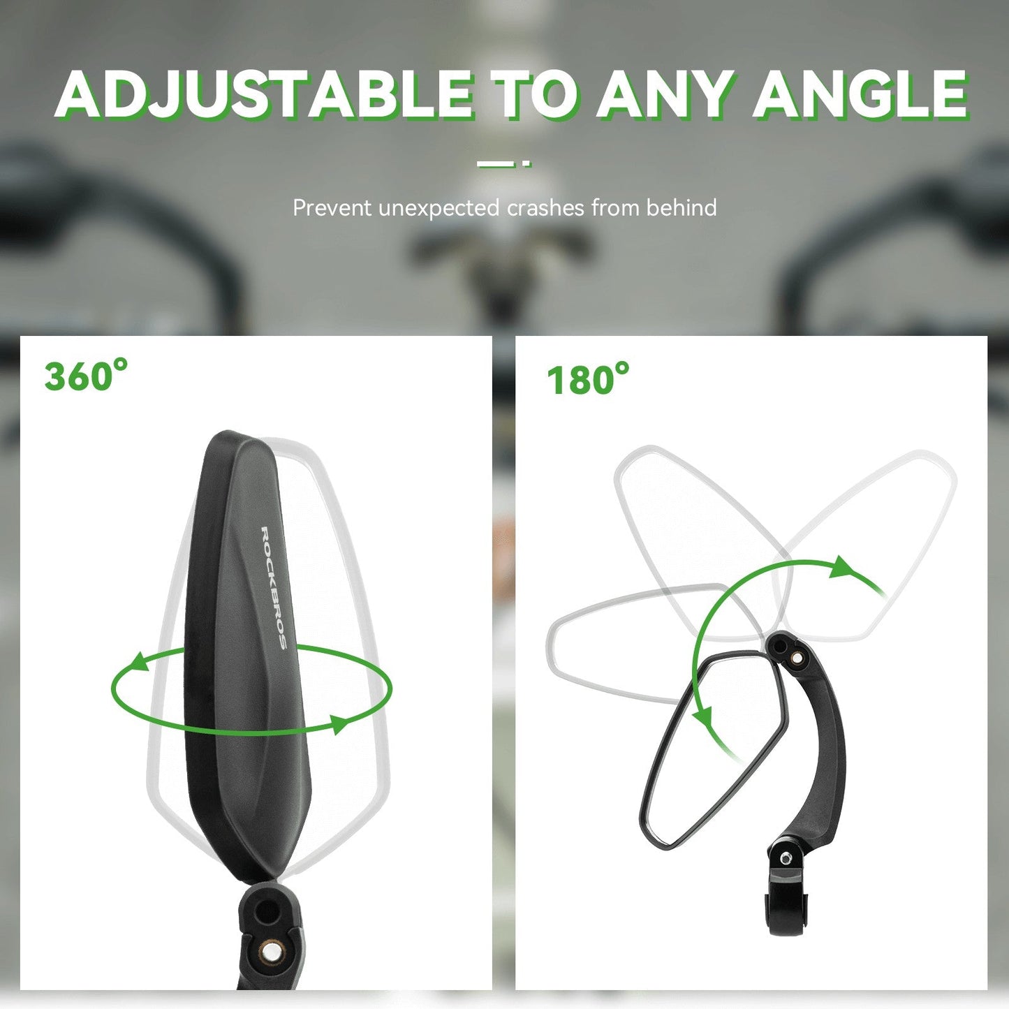 Bike Handlebar Rear View Mirror