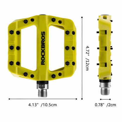 High-Speed Bearing Nylon Bike Pedals