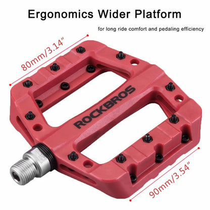 High-Speed Bearing Nylon Bike Pedals