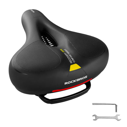 ROCKBROS Bike Saddle Comfort Shock-absorbing Bike Seat