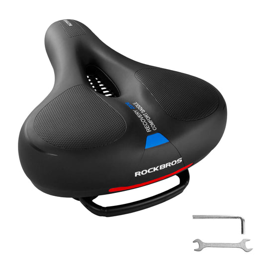 ROCKBROS Bike Saddle Comfort Shock-absorbing Bike Seat