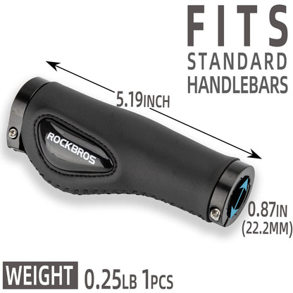 Bike Handle Grips Ergonomics Design Soft Gel Dual Lock