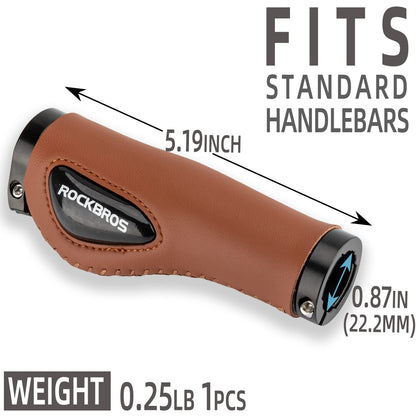 Bike Handle Grips Ergonomics Design Soft Gel Dual Lock