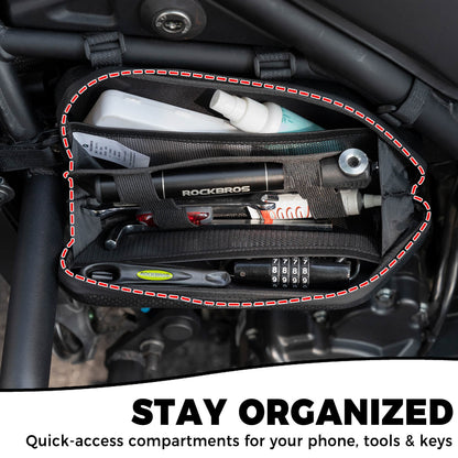 Motorcycle Triangle Side Bag