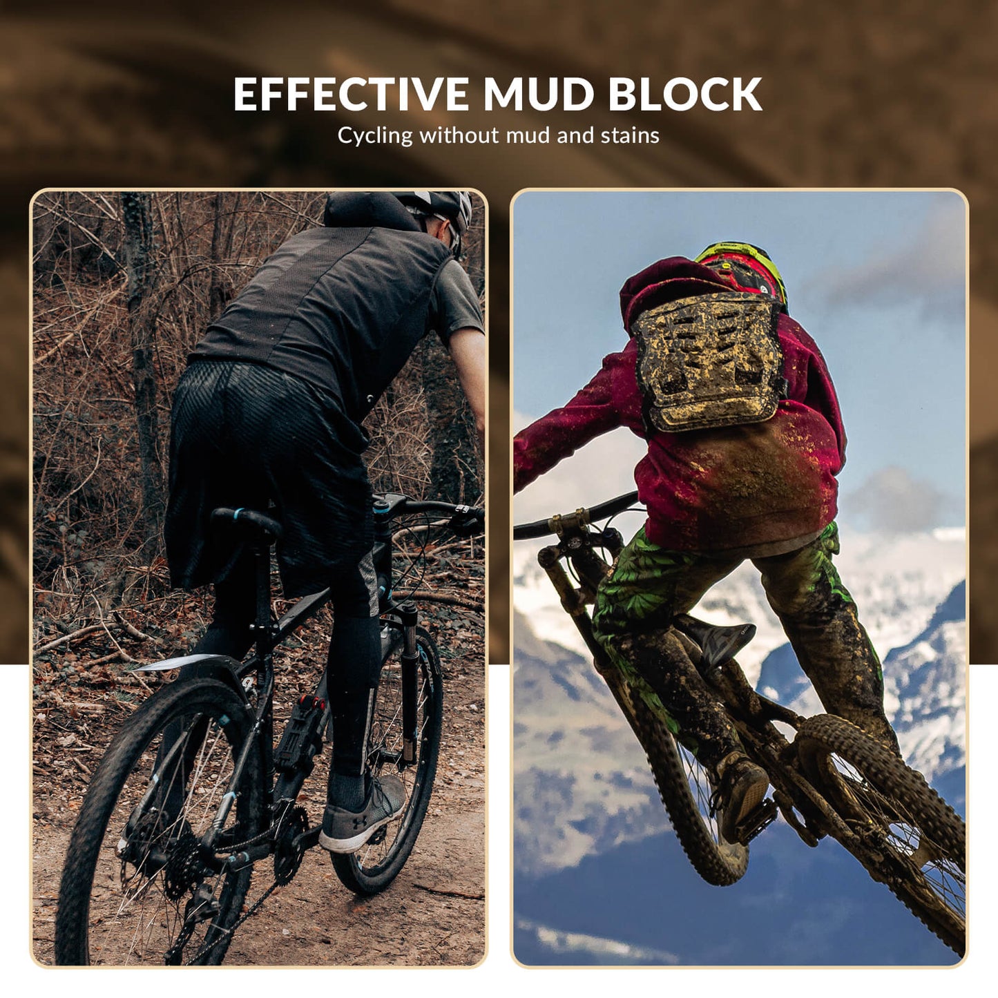 Adjustable Bike Fenders for Mountain Bikes