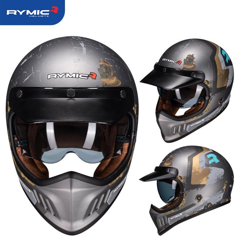 RYMIC™ Vintage Full Face Helmet