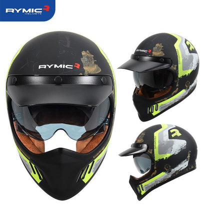 RYMIC™ Vintage Full Face Helmet