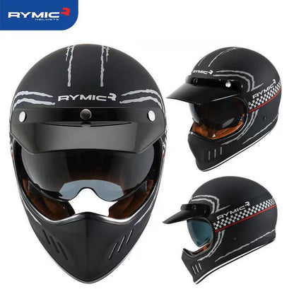 RYMIC™ Vintage Full Face Helmet