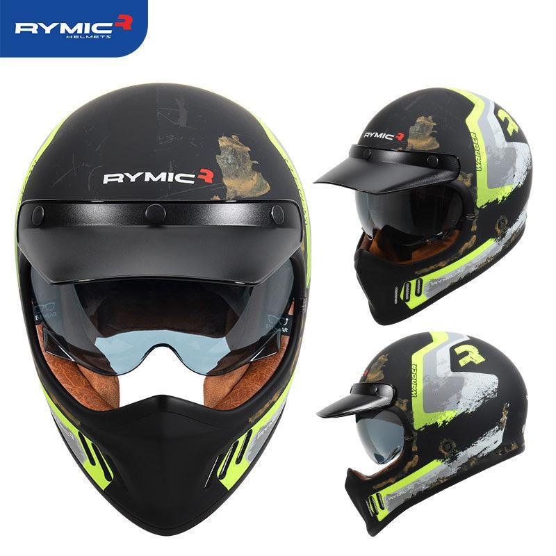 RYMIC™ Vintage Full Face Helmet