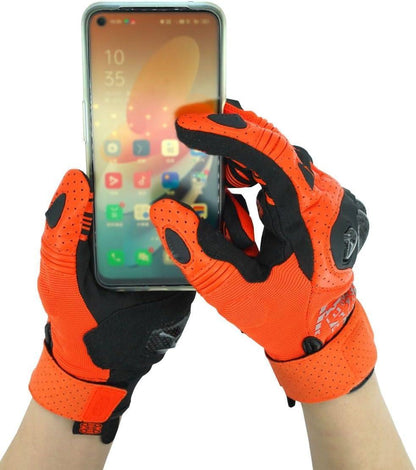 Seibertron™ SPS-2 Carbon Fiber Touchscreen Motorcycle Gloves