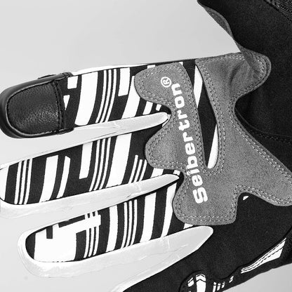 Seibertron™ SPW2 Carbon fiber Waterproof Touchscreen Leather Gloves