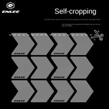 ENLEE 12pcs Lightweight MTB Bicycle Wheel Rim Reflective Stickers Bike Rim Safety Reflector